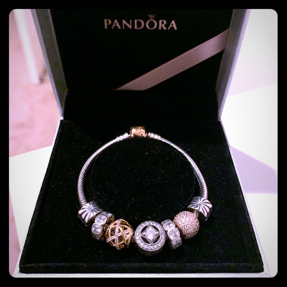 Authentic pandora bracelet